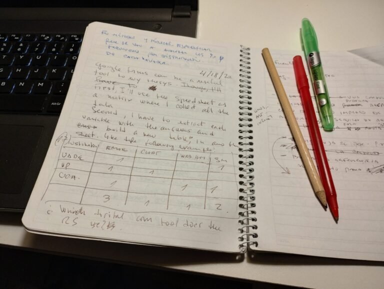 Cómo hacer una tesis Ejemplos prácticos para estudiantes argentinos 7 estudiante escribiendo tesis en biblioteca argentina