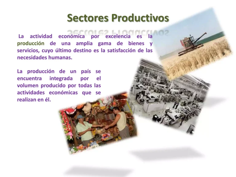 ilustracion de sectores economicos integrados