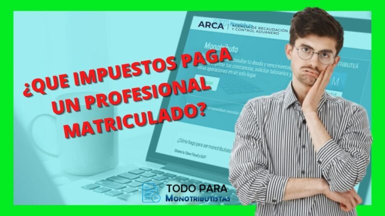 Tengo que pagar ingresos brutos si soy monotributista en Argentina 23 monotributista pagando impuestos en argentina