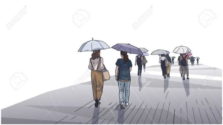 En qué casos se considera accidente yendo al trabajo según el art 9 persona caminando hacia oficina bajo lluvia