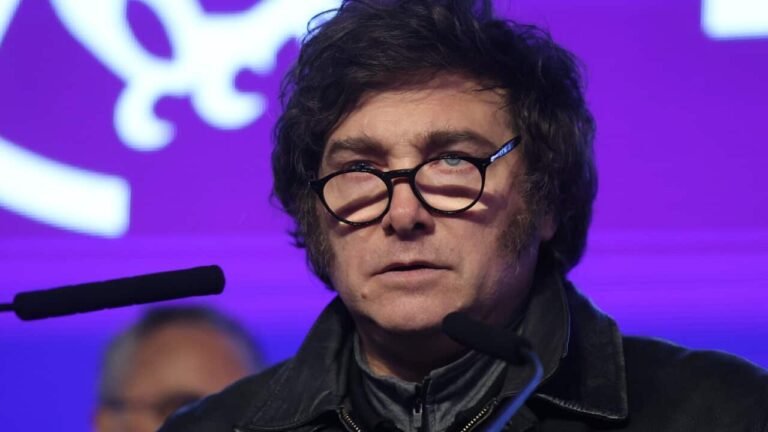 Quién es Javier Milei y qué representa su página com ar 6 retrato de javier milei en escenario politico